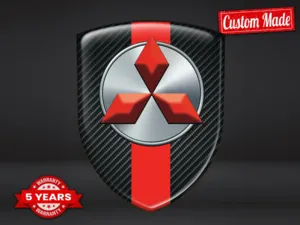Mitsubishi Waterproof Sticker Label Pro Max Durable Modern